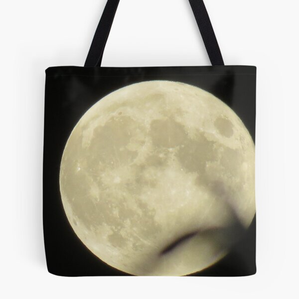 Item preview, full moon behind leaves designed and sold by MaryAnnEnsz.