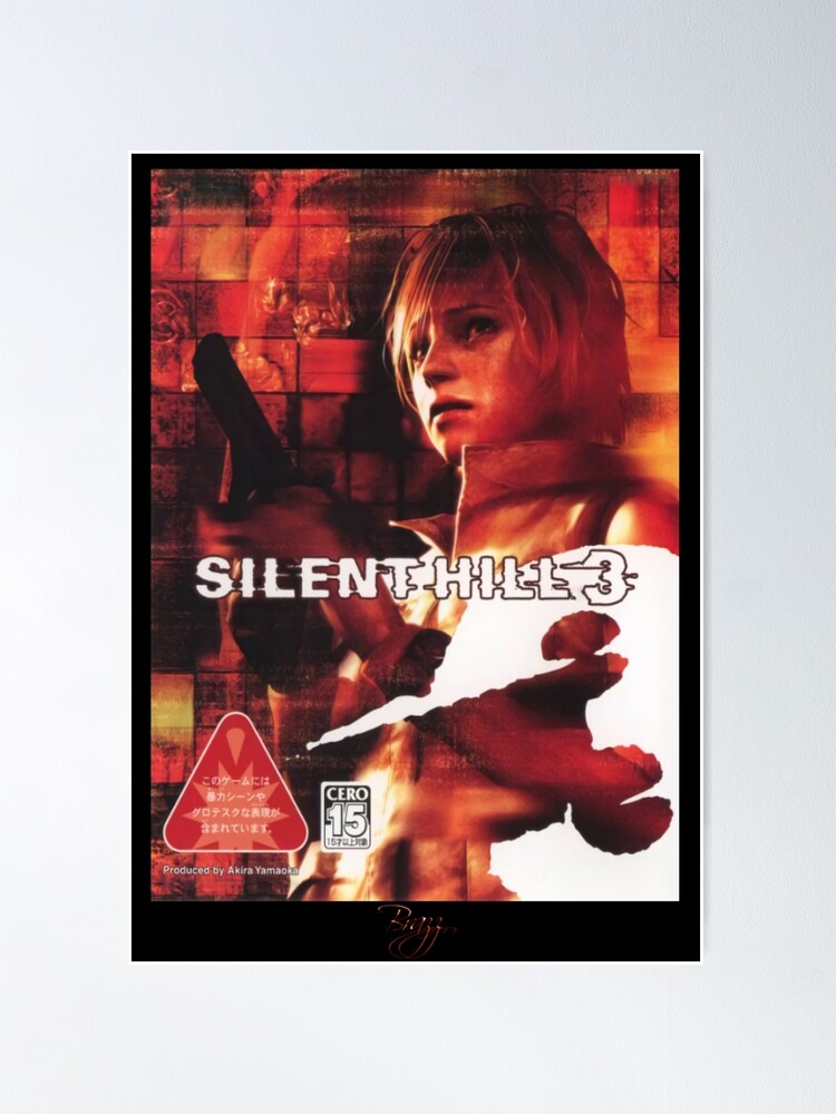 Silent Hill 3 REPRODUCTION Art Only No Disc No Case Ps2 -  Israel