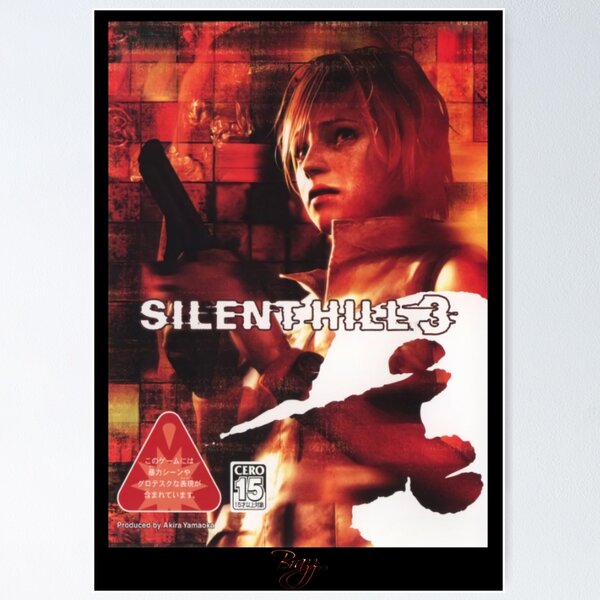 Silent Hill 3 Playstation 2 XBOX Premium POSTER MADE IN USA