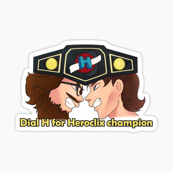 Heroclix Extreme Rules Champion Sticker