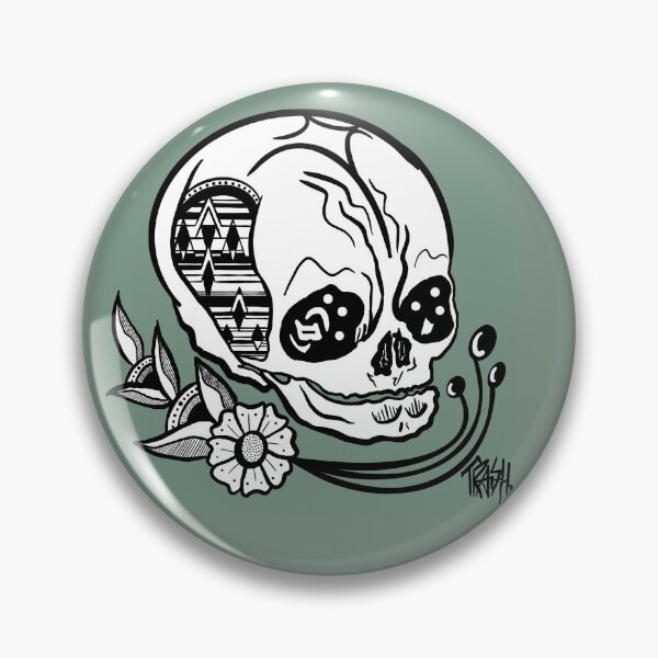 Item preview, Skull again designed and sold by TrashTats.