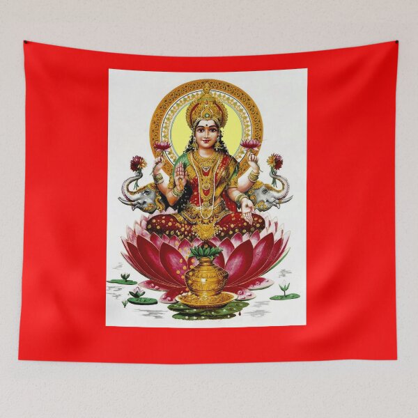 Item preview,  Hindu Kakshmi Goddess Print designed and sold by posterbobs.
