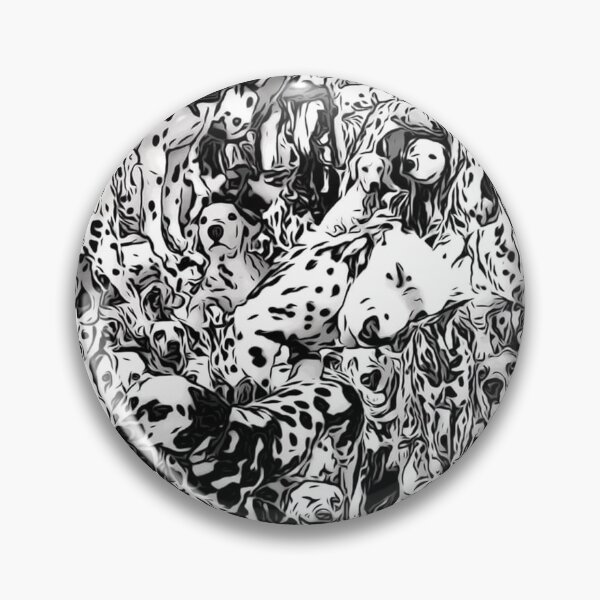 Item preview, Dalmation Collage B&W designed and sold by LisaMPierce1990.