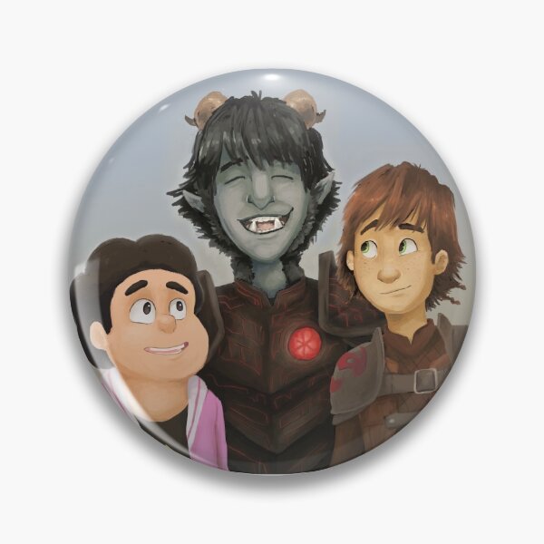Item preview, Steven, Jim, & Hiccup designed and sold by scribblefoxx.