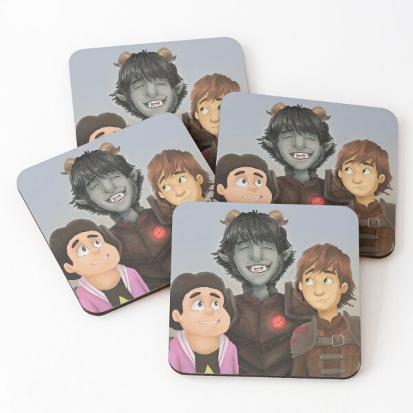 Item preview, Steven, Jim, & Hiccup designed and sold by scribblefoxx.