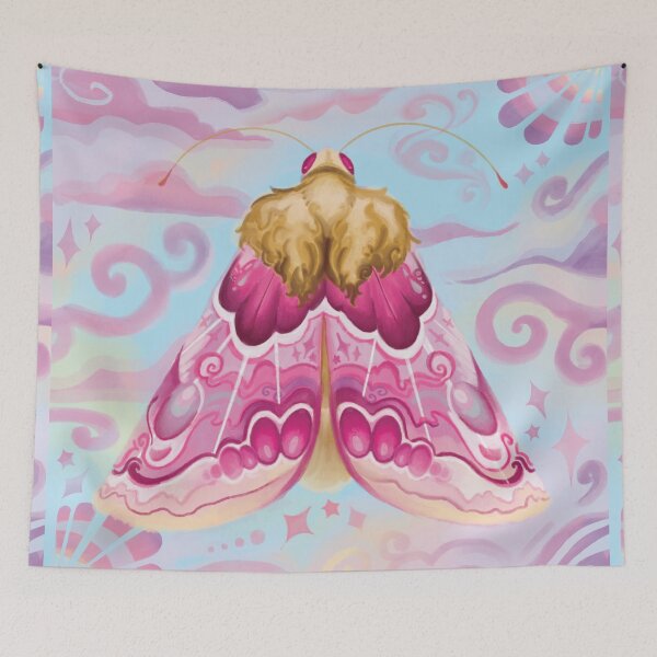 Item preview, Elephant Hawkmoth designed and sold by RobainaDesigns.