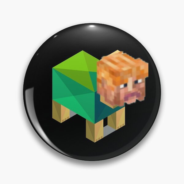 Item preview, Obese Turtle (Trump) - Minecraft Style designed and sold by JPMprints.