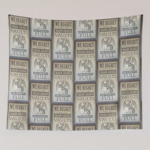 Item preview, Gringotts Sign  designed and sold by maddieshuck.