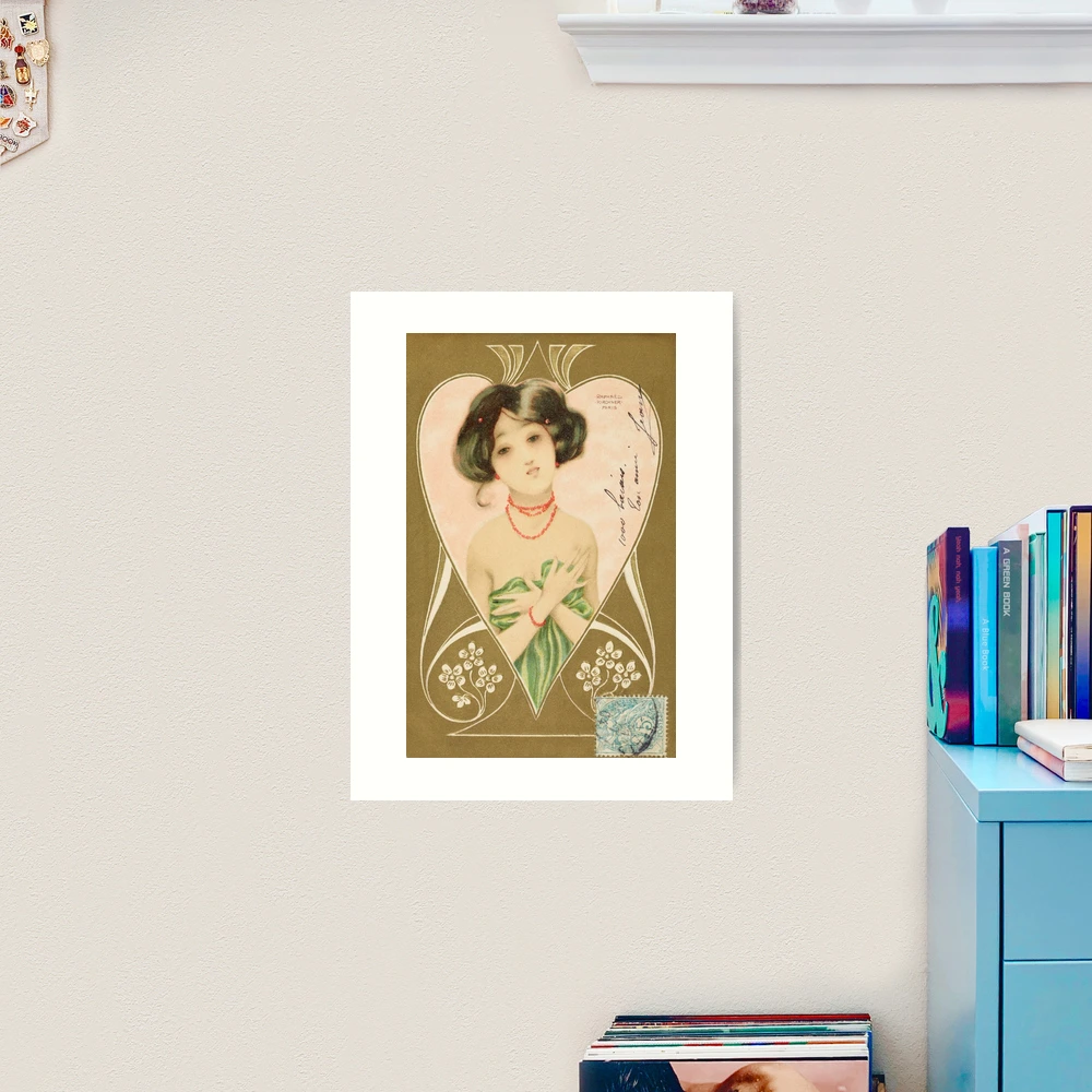 Vintage Postcard - Raphael Kirchner (1876 - 1917)