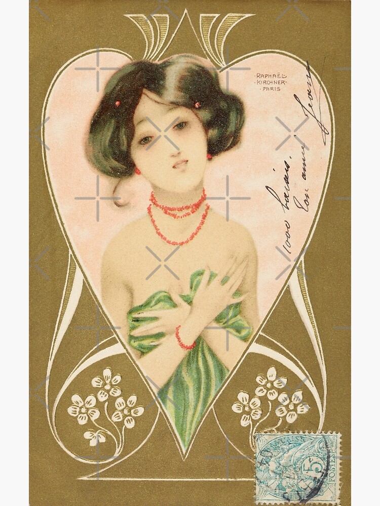 完成品 Vintage Postcard 1917) - (1876 Kirchner Raphael - 版画