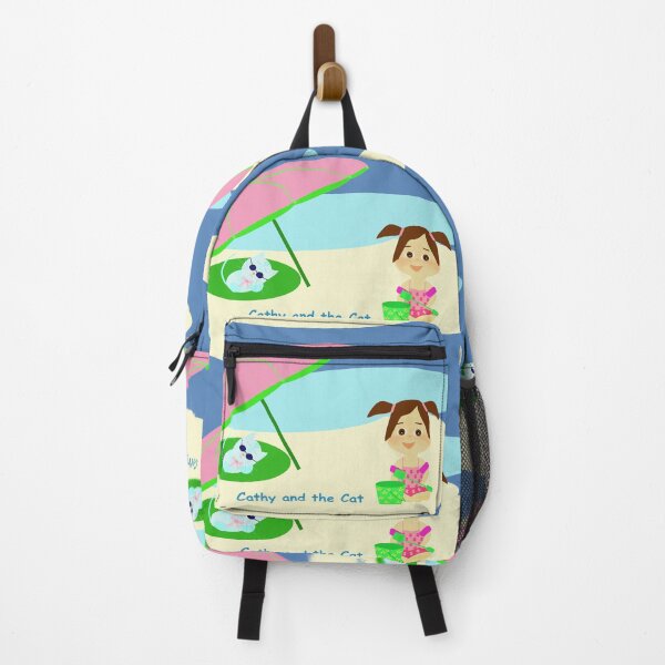 Item preview, Cathy and the Cat - At the Beach designed and sold by Laura Greco.