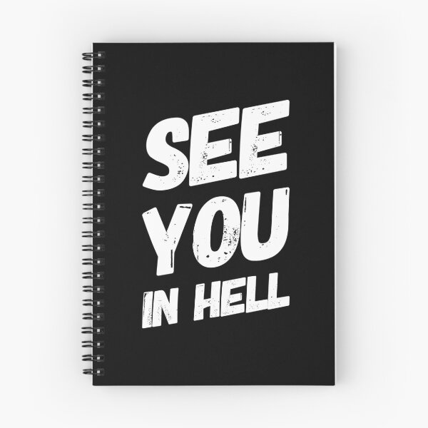 Item preview, See You in Hell - White Letter designed and sold by Voidorama.
