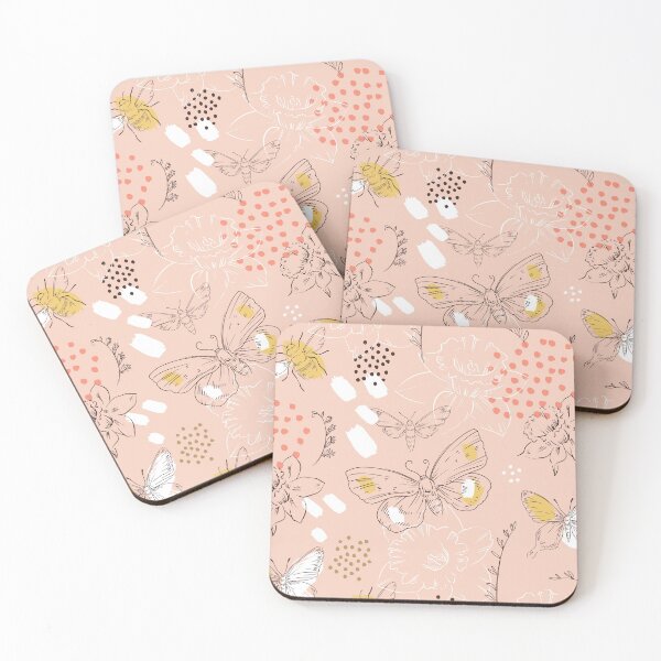 Item preview, Flores de primavera y mariposas designed and sold by jonnyhoff.
