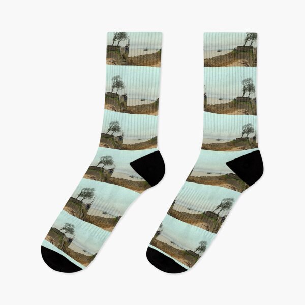 Item preview, The Clevedon Shore and Pier designed and sold by anitahiltz.