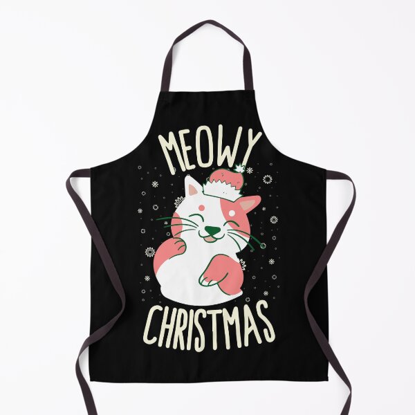 Item preview, Meowy Christmas Cute Funny Kawaii Cat Pun For Xmas designed and sold by Sutra-Lotus-Co.