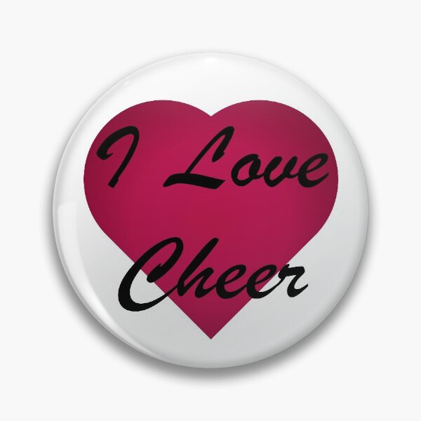 Artikelvorschau, Ich liebe Cheerleading-Aufkleber entworfen und verkauft von glitchman2.
