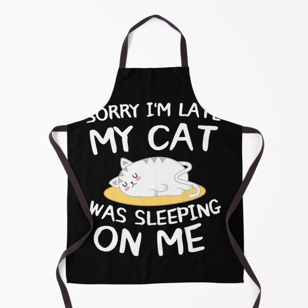 Item preview, Sorry I'm Late My Cat Was Sleeping On Me Car Lover designed and sold by Sutra-Lotus-Co.