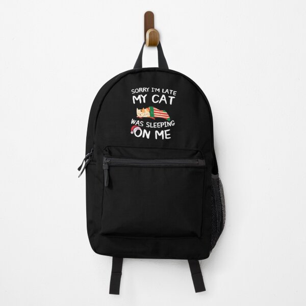 Item preview, Sorry I'm Late My Cat Was Sleeping On Me Xmas 2019 designed and sold by Sutra-Lotus-Co.