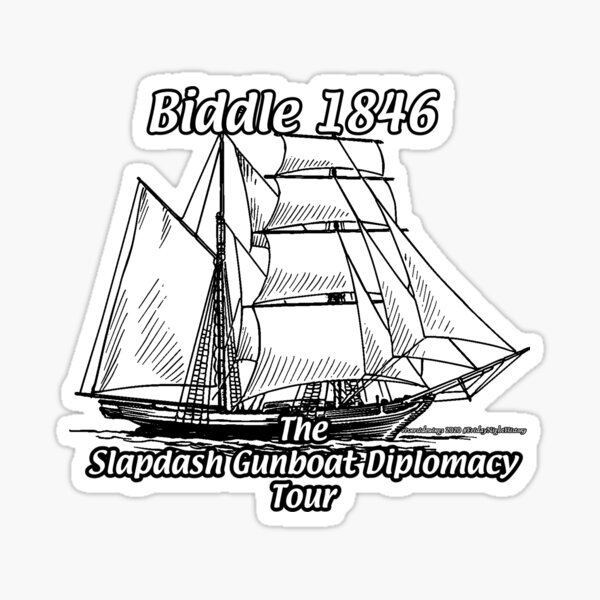 Slapdash Gunboat Diplomacy Sticker