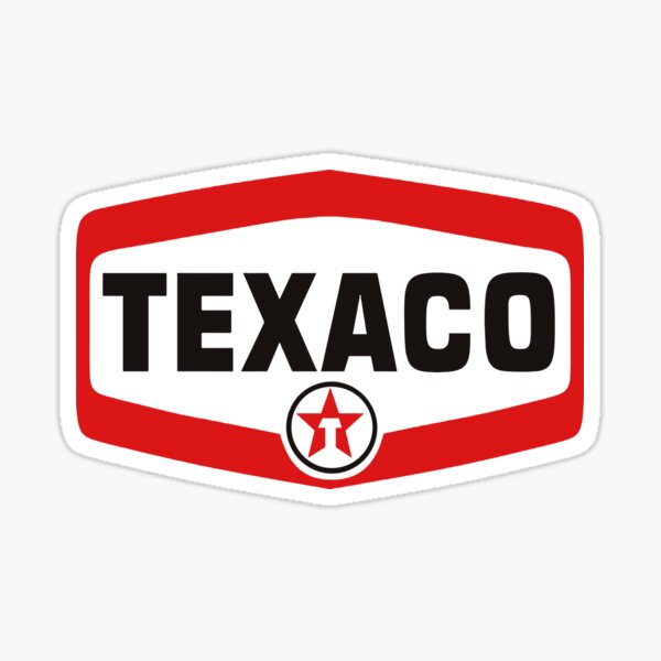 huile moteur texaco vintage Sticker