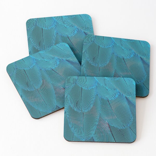 Item preview, Feathers Green Teal Blue designed and sold by Lartheviking.