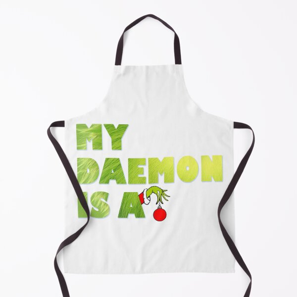 Item preview, MY DAEMON IS A GRINCH designed and sold by thebowtrucklesh.