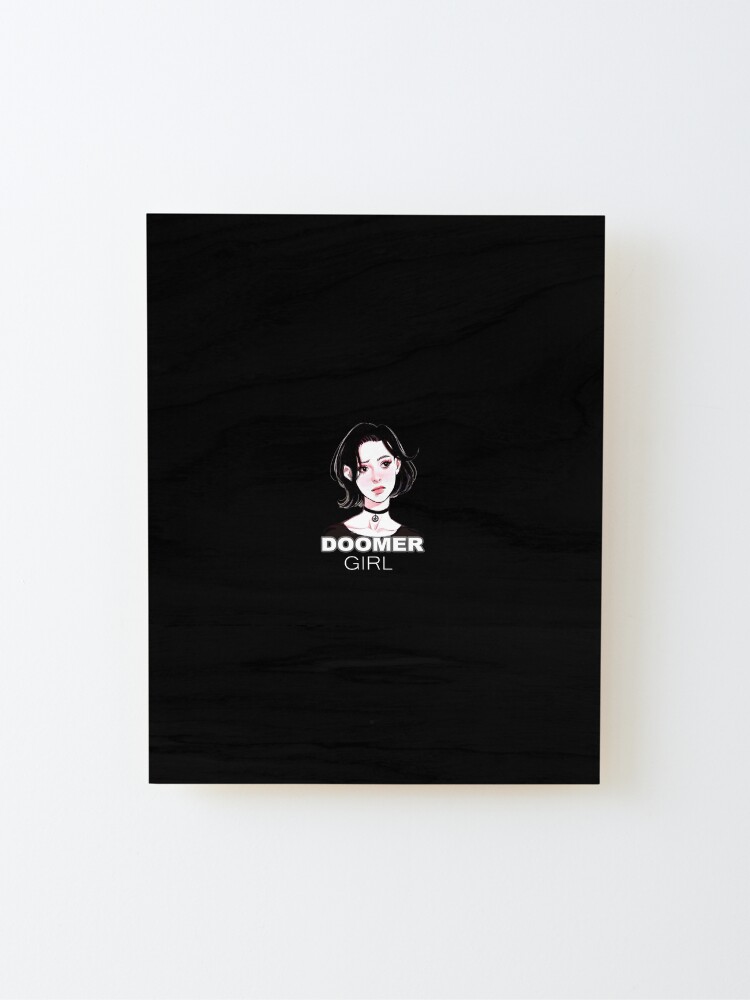 Doomer Girl Meme | Art Board Print