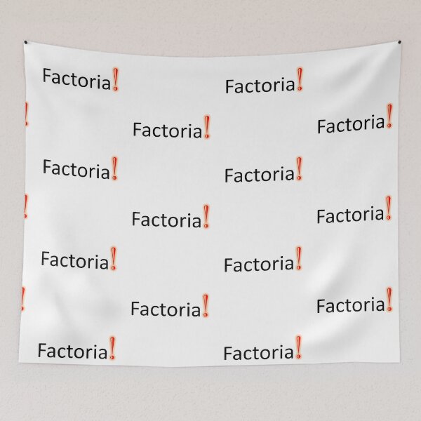 Item preview, Self-explanatory Terms - Factorial designed and sold by AhMath.