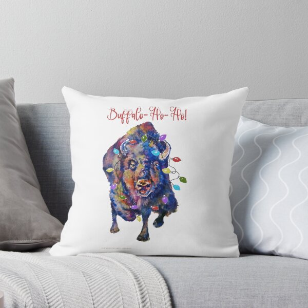 Item preview, Buffalo Bison Holday Theme designed and sold by MB Cunningham.