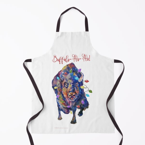 Item preview, Buffalo Bison Holday Theme designed and sold by MB Cunningham.