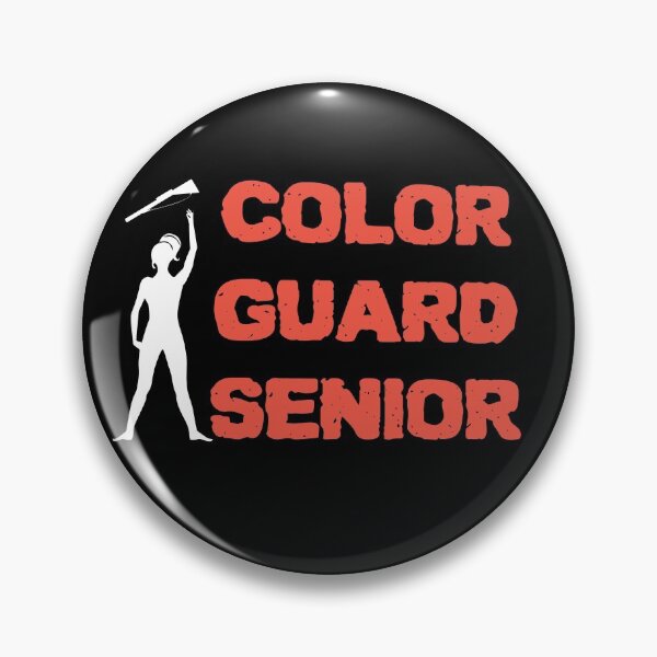 Item preview, Color Guard Senior - School Colors - Coral designed and sold by BandMomDesigns.