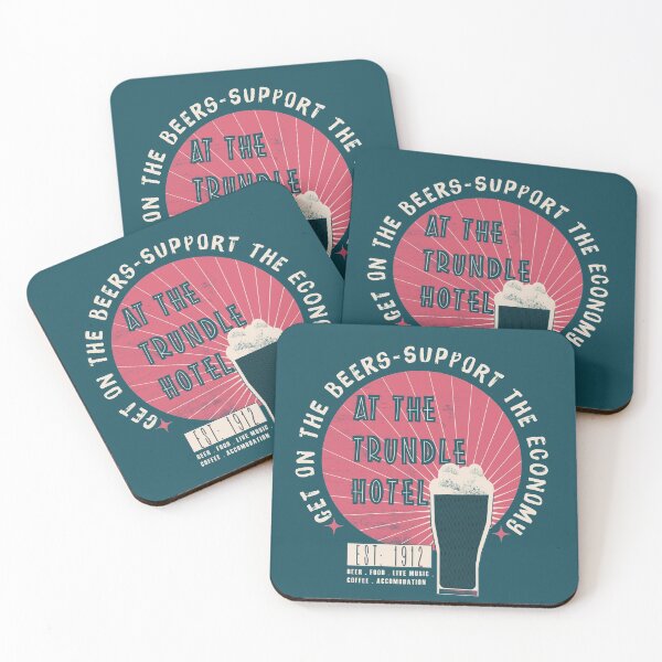Item preview, Get on the beers at the Trundle Pub - Support the Economy  designed and sold by BlackDogArtists.