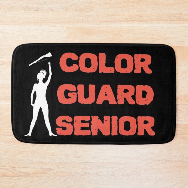 Item preview, Color Guard Senior - School Colors - Coral designed and sold by BandMomDesigns.