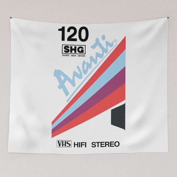 Item preview, VHS Avanti T-120 Super High Grade designed and sold by T44Productions.
