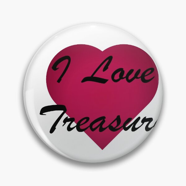 Item preview, I love treasure stickers designed and sold by glitchman2.