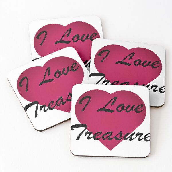 Item preview, I love treasure stickers designed and sold by glitchman2.