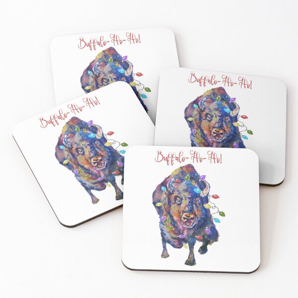 Item preview, Buffalo Bison Holday Theme designed and sold by MB Cunningham.