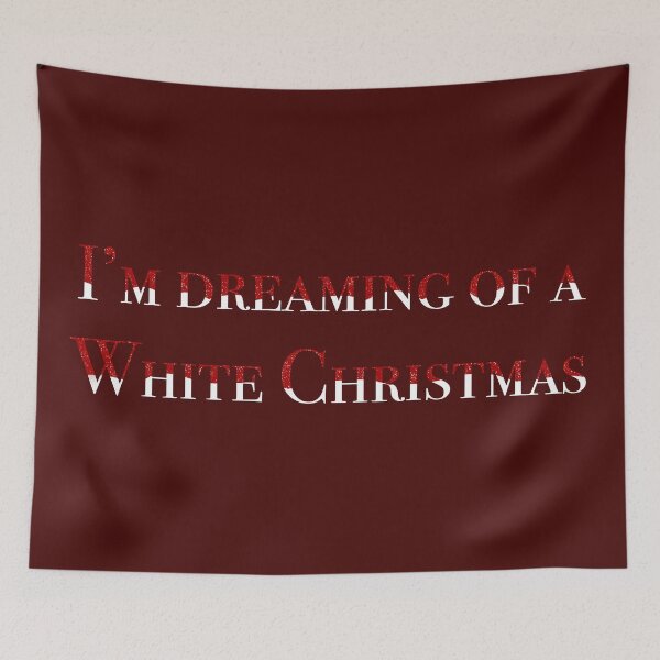 Item preview, I’m Dreaming of a White Christmas designed and sold by Happyhobbithole.