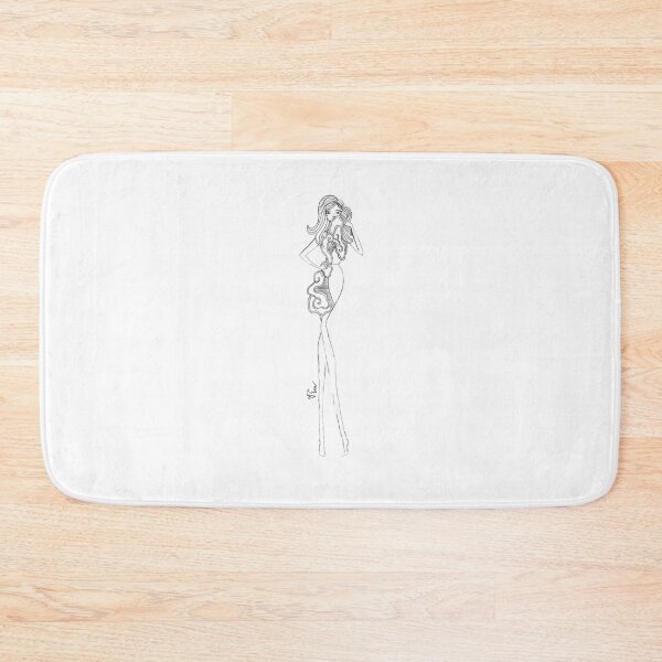Item preview, Vietnamese Porcelain Dragon and Cloud Inspired Evening Wear Asian Fashion Illustration - Iteration #26 designed and sold by Eva Phan.