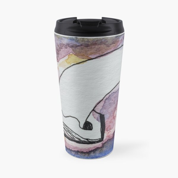 Ghost of a Bookworm Travel Mug