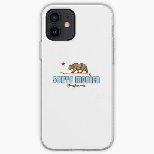 Santa Monica. iPhone Soft Case