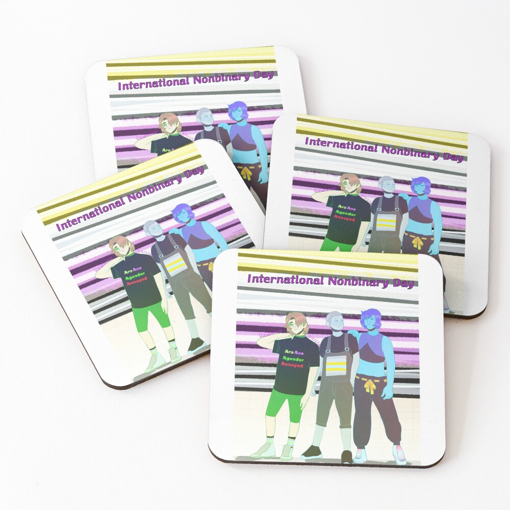 Item preview, Coasters (Set of 4) designed and sold by Rolaplayor101.