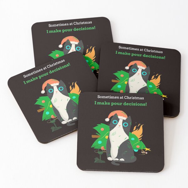 Item preview, Pour decisions - Christmas wear designed and sold by teez4dayz.