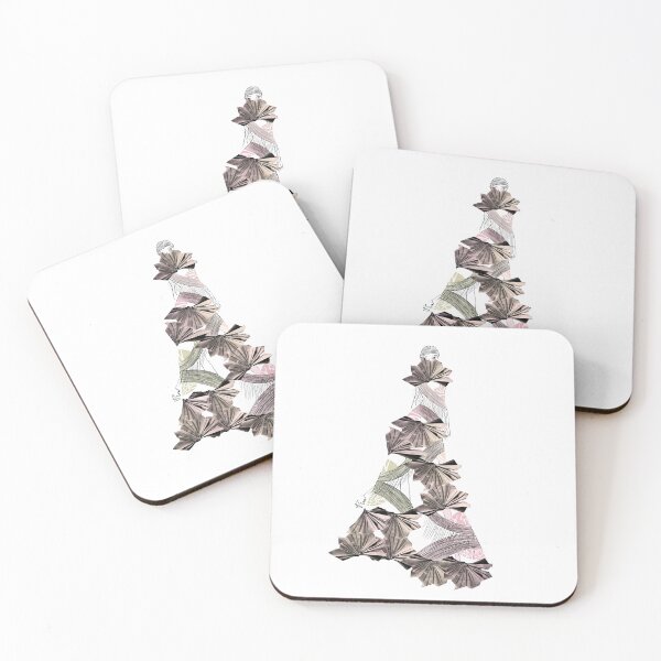 Item preview, Vietnamese Porcelain Dragon and Fan Inspired Evening Wear Asian Fashion Illustration - Iteration #50 Undertone Palette designed and sold by Eva Phan.