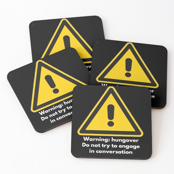 Item preview, Warning: hungover. Do not try to engage in conversation designed and sold by Sarahs Adventures  .