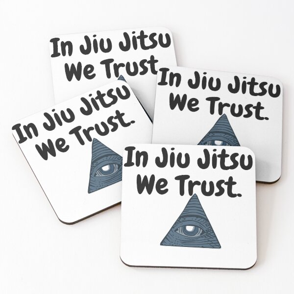 Item preview, In Jiu Jitsu We Trust designed and sold by ThisPlanetSucks.
