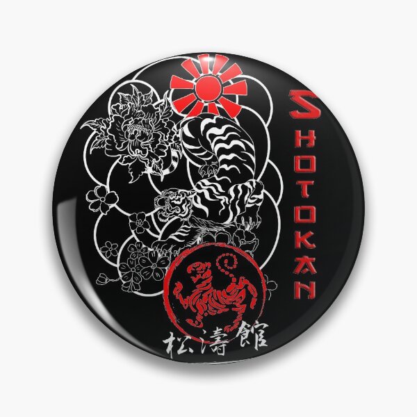 Item preview, Shotokan Fighting Tiger - Karate Martial Arts Design designed and sold by Zanshin-Art.