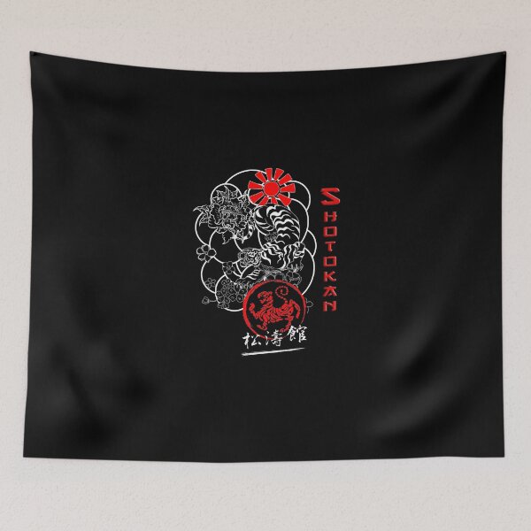 Item preview, Shotokan Fighting Tiger - Karate Martial Arts Design designed and sold by Zanshin-Art.