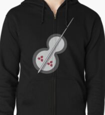 Madara's Gunbai Uchiwa Zipped Hoodie