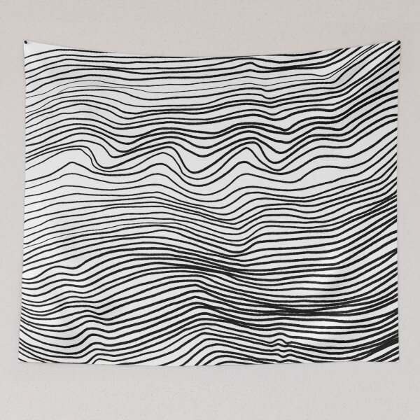 Item preview, Line Art Squiggle Design designed and sold by NancyMerkle.